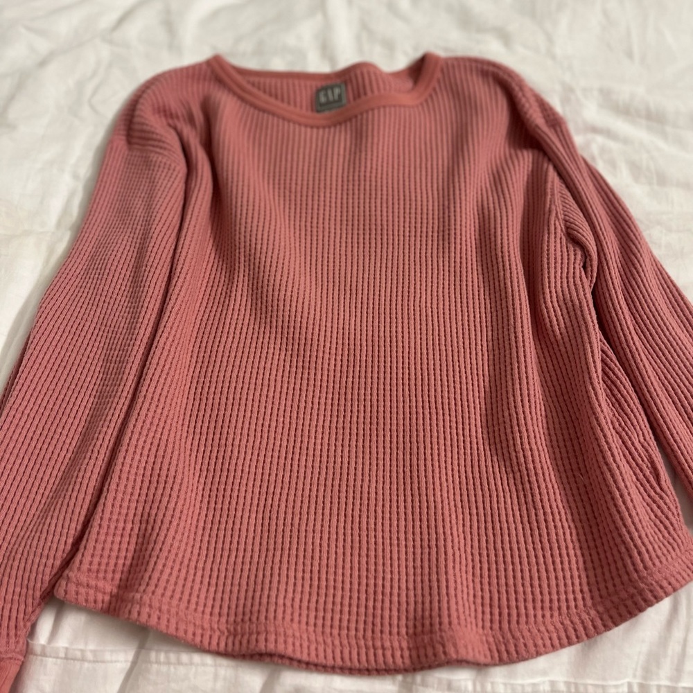 Gap Oversized Waffle Sweater